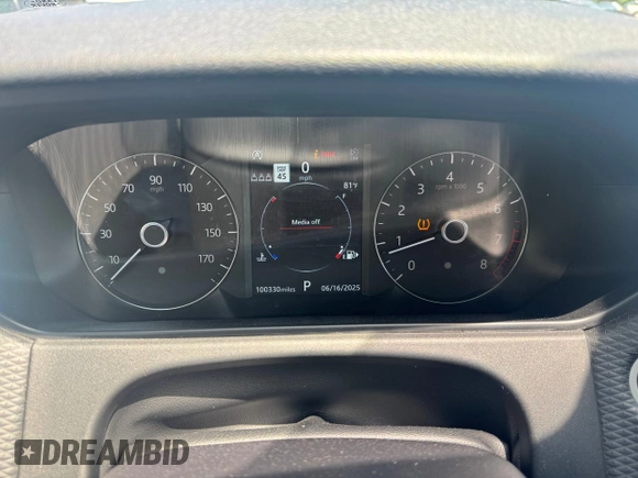 2019 Land Rover Range Rover Velar S with VIN SALYB2EX4KA212887, listed as a Copart auction lot 61399965 with 100,330 mi miles and Clean title. Bid and sale history available at DreamBid. Image 8.