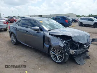 2015 Lexus IS 250 with VIN JTHBF1D2XF5047796, listed as a IAAI auction lot 42562953 with 52,441 mi miles and . Bid and sale history available at DreamBid. Image 1.
