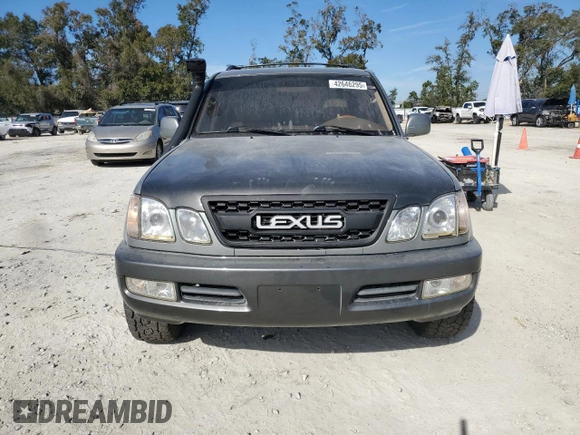 2002 Lexus LX 470 z VIN JTJHT00W723514716, wystawiony jako Copart lot #42646295 z przebiegiem 188 817 mil mil oraz Szkoda całkowita • Salvage title. Historia ofert i sprzedaży dostępna na DreamBid. Obrazek 5.