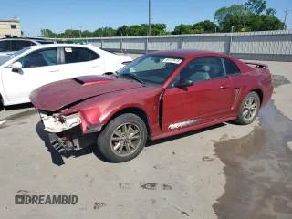 2003 Ford Mustang Standard with VIN 1FAFP40423F429146, listed as a Copart auction lot 54123015 with 0 mi miles and Clean Title. Bid and sale history available at carsss.com. Image 1.