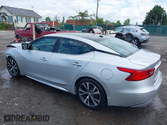 2016 Nissan Maxima SV with VIN 1N4AA6AP5GC900892, listed as a IAAI auction lot 42139043 with 325,228 mi miles and . Bid and sale history available at DreamBid. Image 3.