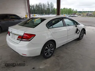 2015 Honda Civic EX with VIN 19XFB2F83FE024712, listed as a IAAI auction lot 42150113 with 118,353 mi miles and . Bid and sale history available at DreamBid. Image 4.