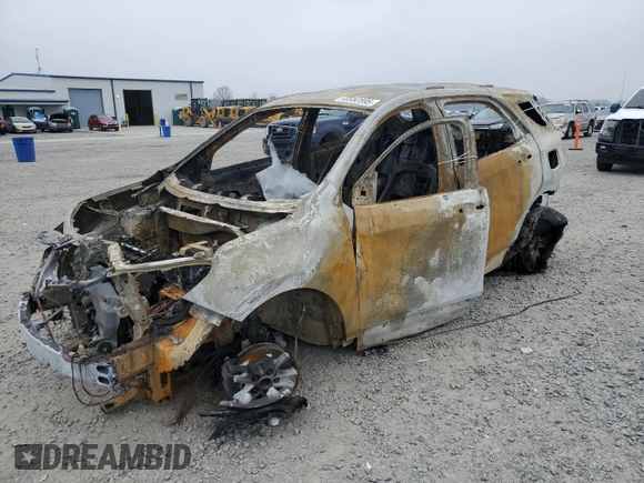 2018 Chevrolet Equinox LT with VIN 3GNAXJEV4JS569123, listed as a Copart auction lot 48952595 with Not provided miles and Salvage title. Bid and sale history available at DreamBid. Image 1.