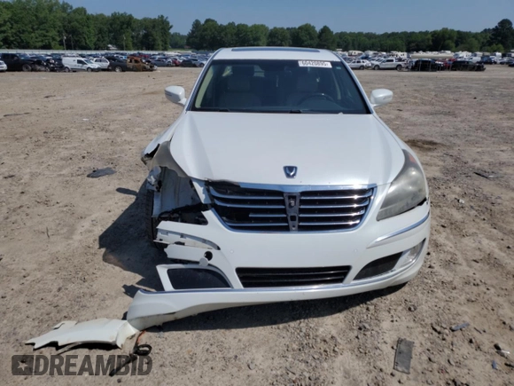 2013 Hyundai Equus Ultimate with VIN KMHGH4JH6DU059194, listed as a Copart auction lot 60420895 with 169,898 mi miles and Clean title. Bid and sale history available at DreamBid. Image 5.