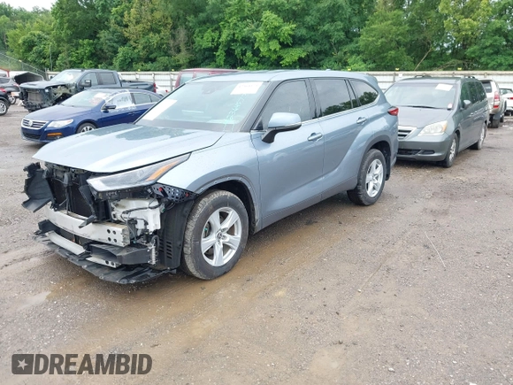 2021 Toyota Highlander L with VIN 5TDZZRAH8MS032512, listed as a IAAI auction lot 42364573 with 73,004 mi miles and . Bid and sale history available at DreamBid. Image 17.