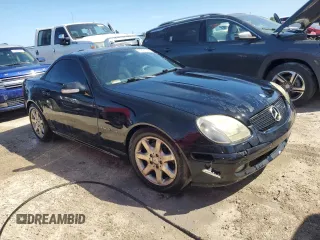 2003 Mercedes-Benz SLK-Class 2.3L with VIN WDBKK49F83F277769, listed as a Copart auction lot 74327044 with 0 mi miles and Non Repairable. Bid and sale history available at carsss.com. Image 4.