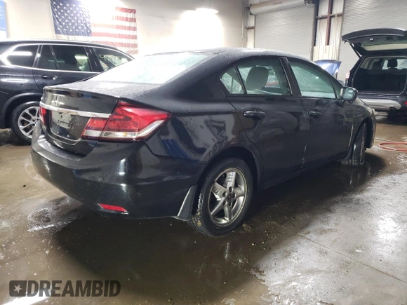 2015 Honda Civic Sedan EX-L with VIN 2HGFB2F97FH504041, listed as a Copart auction lot 47859695 with 157,852 mi miles and Salvage Title. Bid and sale history available at carsss.com. Image 3.