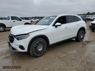2024 Mercedes-Benz GLC with VIN W1NKM4GB0RF162662, listed as a Copart auction lot 42580565 with 0 mi miles and Salvage Title. Bid and sale history available at carsss.com. Image 1.