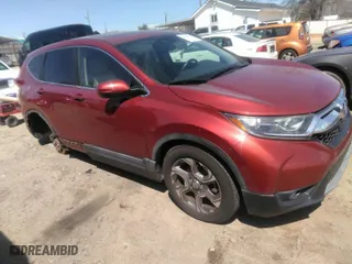 2018 Honda CR-V EX-L with VIN 5J6RW1H85JL009177, listed as a IAAI auction lot 41844475 with 105,347 mi miles. Bid and sale history available at carsss.com. Image 1.
