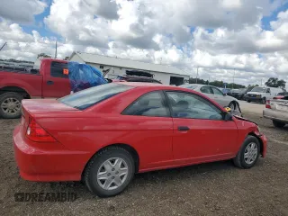2005 Honda Civic Cpe VP SSRS with VIN 1HGEM22355L011564, listed as a Copart auction lot 70417094 with 172,571 mi miles and Salvage Title. Bid and sale history available at carsss.com. Image 3.
