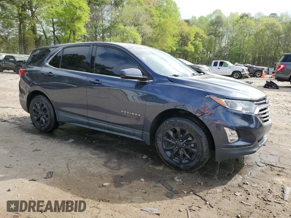 2019 Chevrolet Equinox LT with VIN 3GNAXKEV6KL246869, listed as a Copart auction lot 51476835 with 55,674 mi miles and Salvage Title. Bid and sale history available at DreamBid. Image 4.