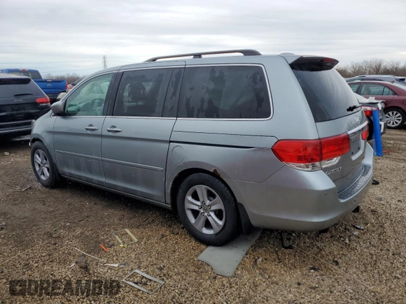 2008 Honda Odyssey Touring with VIN 5FNRL38908B017736, listed as a Copart auction lot 50796595 with 195,069 mi miles and Salvage Title. Bid and sale history available at carsss.com. Image 2.
