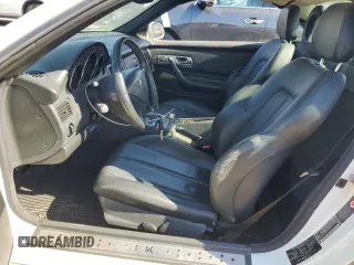 2001 Mercedes-Benz SLK-Class Kompressor with VIN WDBKK49F61F187940, listed as a Copart auction lot 76110434 with 95,053 mi miles and Clean Title. Bid and sale history available at carsss.com. Image 9.