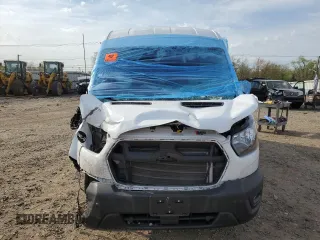 2023 Ford Transit Cargo with VIN 1FTBR1C86PKA83003, listed as a Copart auction lot 51015344 with Not Provided miles and Salvage Title. Bid and sale history available at DreamBid. Image 5.