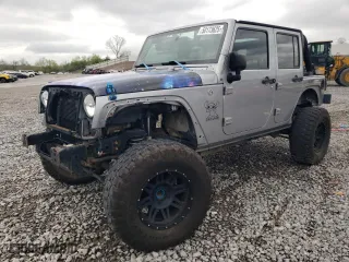 2016 Jeep Wrangler Unlimited Sport with VIN 1C4BJWDG1GL232907, listed as a Copart auction lot 50173625 with 140,130 mi miles and Clean Title. Bid and sale history available at carsss.com. Image 1.