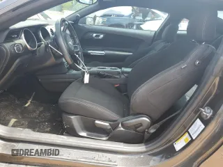 2019 Ford Mustang EcoBoost with VIN 1FA6P8THXK5105677, listed as a Copart auction lot 60927105 with 57,344 mi miles and Salvage title. Bid and sale history available at DreamBid. Image 7.