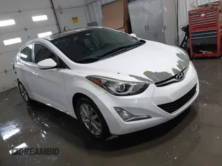 2015 Hyundai Elantra SE z VIN 5NPDH4AE4FH591893, wystawiony jako IAAI lot #41384610 z przebiegiem 151 356 mil mil oraz . Historia ofert i sprzedaży dostępna na DreamBid. Obrazek 1.