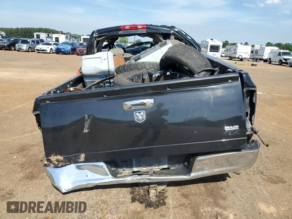 2006 Dodge 1500 SLT z VIN 1D7HA18P46J217373, wystawiony jako Copart lot #53672205 z przebiegiem 192 895 mil mil oraz Nie do naprawy • Non repairable. Historia ofert i sprzedaży dostępna na DreamBid. Obrazek 6.