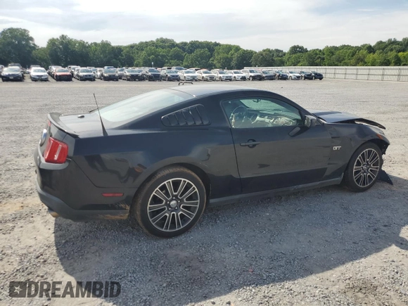2010 Ford Mustang GT with VIN 1ZVBP8CHXA5132950, listed as a Copart auction lot 60405655 with 179,542 mi miles and Salvage title. Bid and sale history available at DreamBid. Image 3.