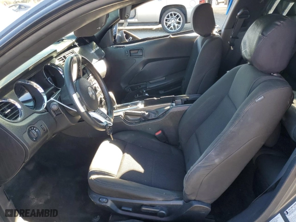 2014 Ford Mustang V6 with VIN 1ZVBP8AM1E5258846, listed as a Copart auction lot 49607335 with 98,627 mi miles and Salvage Title. Bid and sale history available at carsss.com. Image 7.
