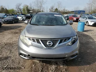 2011 Nissan Murano SV with VIN JN8AZ1MW9BW166679, listed as a Copart auction lot 52554785 with 217,645 mi miles and Salvage Title. Bid and sale history available at carsss.com. Image 5.