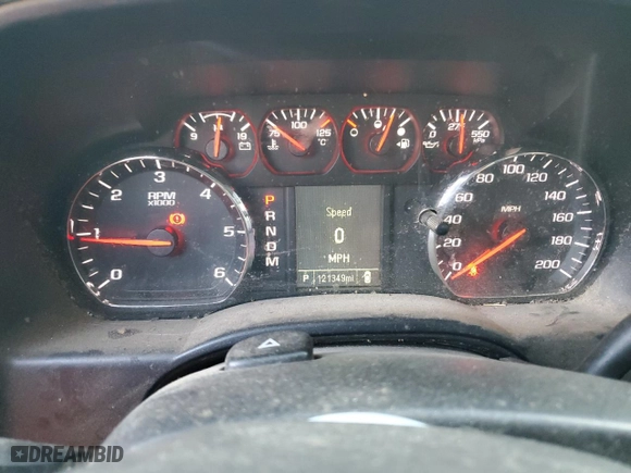 2015 Chevrolet Silverado 1500 Work Truck with VIN 1GCNCPEC8FZ287312, listed as a Copart auction lot 82843234 with 121,349 mi miles and Salvage Title. Bid and sale history available at carsss.com. Image 9.