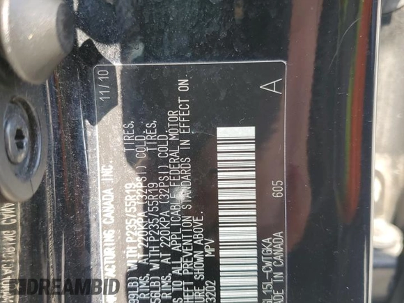 2011 Lexus RX 350 with VIN 2T2BK1BA9BC093202, listed as a Copart auction lot 62410975 with 131,984 mi miles and Salvage title. Bid and sale history available at DreamBid. Image 13.