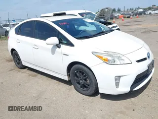 2013 Toyota Prius One with VIN JTDKN3DU1D5644091, listed as a IAAI auction lot 42104938 with 195,804 mi miles. Bid and sale history available at carsss.com. Image 1.