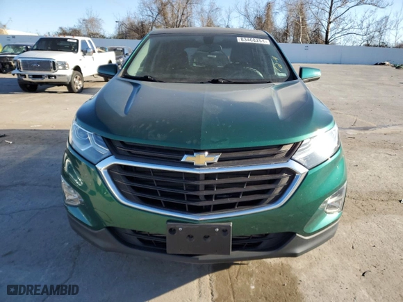 2018 Chevrolet Equinox LT with VIN 2GNAXJEV2J6267263, listed as a Copart auction lot 83468254 with 75,106 mi miles and Salvage Title. Bid and sale history available at carsss.com. Image 5.