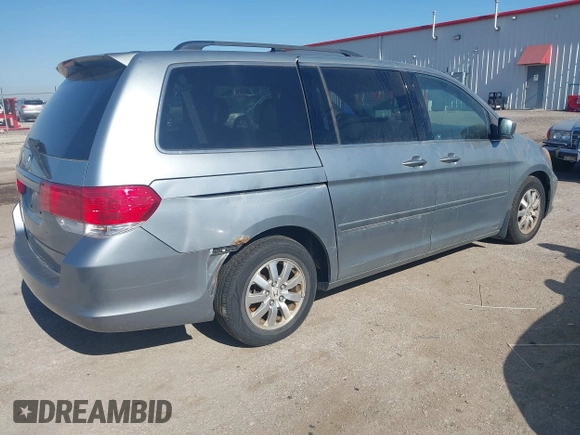 2008 Honda Odyssey EX-L with VIN 5FNRL38768B045992, listed as a IAAI auction lot 42217536 with 237,279 mi miles and . Bid and sale history available at DreamBid. Image 4.