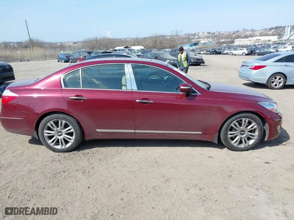 2011 Hyundai Genesis with VIN KMHGC4DF2BU124838, listed as a IAAI auction lot 41792783 with NaN miles. Bid and sale history available at carsss.com. Image 13.