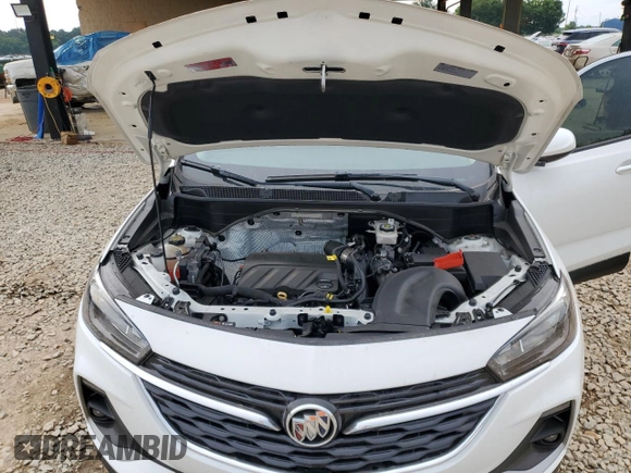 2021 Buick Encore GX Select with VIN KL4MMDS25MB072229, listed as a Copart auction lot 60198005 with 39,401 mi miles and Salvage title. Bid and sale history available at DreamBid. Image 12.