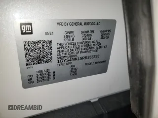 2024 Cadillac Escalade ESV 4WD Premium Luxury Platinum z VIN 1GYS4MKL5RR266838, wystawiony jako Copart lot #41866695 z przebiegiem 7 147 mil mil oraz Szkoda całkowita • Salvage title. Historia ofert i sprzedaży dostępna na DreamBid. Obrazek 16.