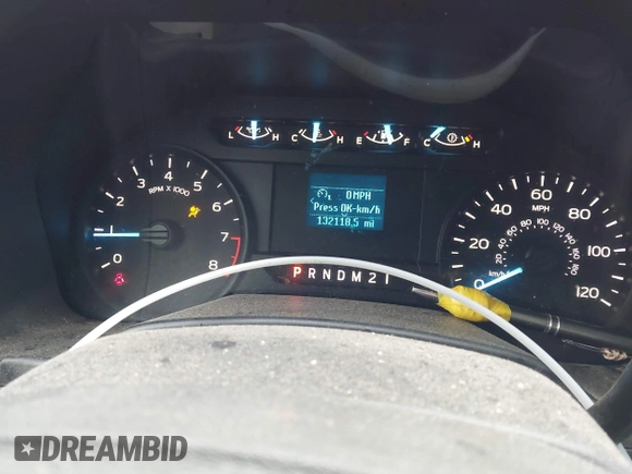 2018 Ford F-150 XL with VIN 1FTEX1EBXJKF17443, listed as a IAAI auction lot 41448484 with 132,118 mi miles and . Bid and sale history available at DreamBid. Image 7.