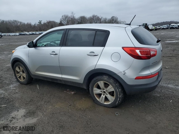 2013 Kia Sportage LX with VIN KNDPB3A20D7479592, listed as a Copart auction lot 53377125 with 164,036 mi miles and Clean Title. Bid and sale history available at carsss.com. Image 2.