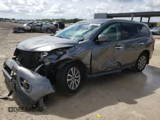 2015 Nissan Pathfinder SL with VIN 5N1AR2MNXFC614049, listed as a Copart auction lot 62547595 with 148,375 mi miles and Salvage title. Bid and sale history available at DreamBid. Image 1.