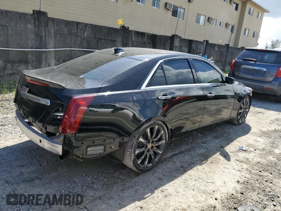 2017 Cadillac CTS Sedan Luxury RWD with VIN 1G6AR5SX9H0208376, listed as a Copart auction lot 70767664 with 76,760 mi miles and Salvage Title. Bid and sale history available at carsss.com. Image 3.