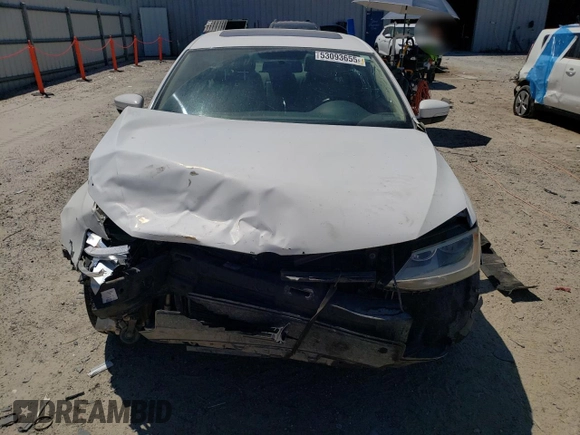 2012 Volkswagen Jetta Sedan SE w/Convenience & Sunroof with VIN 3VWDX7AJ9CM369676, listed as a Copart auction lot 53093655 with 138,564 mi miles and Salvage Title. Bid and sale history available at carsss.com. Image 5.