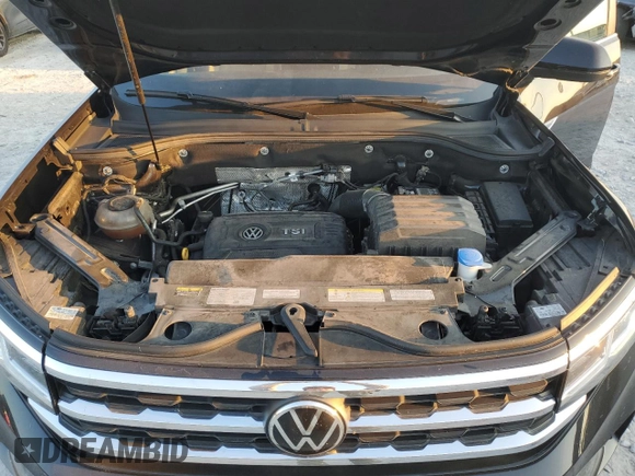 2022 Volkswagen Atlas SE with VIN 1V2JC2CA0NC224224, listed as a Copart auction lot 74612554 with 49,249 mi miles and Salvage title. Bid and sale history available at DreamBid. Image 12.