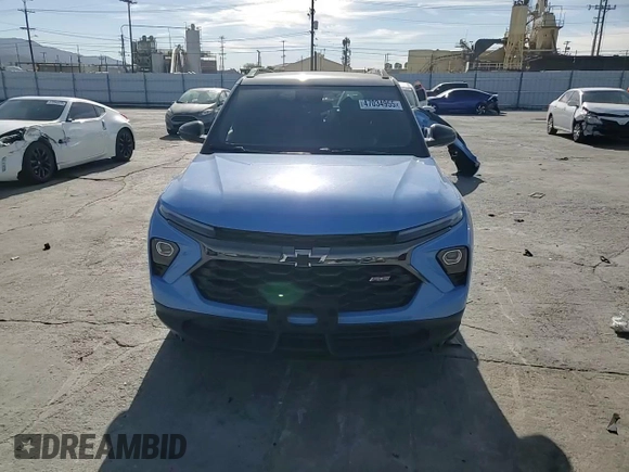 2024 Chevrolet TrailBlazer RS with VIN KL79MTSL1RB068360, listed as a Copart auction lot 47034955 with 8,091 mi miles and Salvage Title. Bid and sale history available at carsss.com. Image 12.