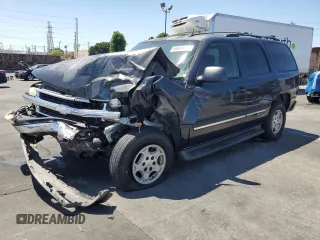 2005 Chevrolet Tahoe Z71 with VIN 1GNEC13T75R159861, listed as a Copart auction lot 64048295 with Not provided miles and Salvage title. Bid and sale history available at DreamBid. Image 1.