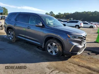 2024 Honda Pilot EX-L 8 Passenger with VIN 5FNYG1H49RB041981, listed as a Copart auction lot 73479824 with 8,758 mi miles and Salvage Title. Bid and sale history available at carsss.com. Image 4.