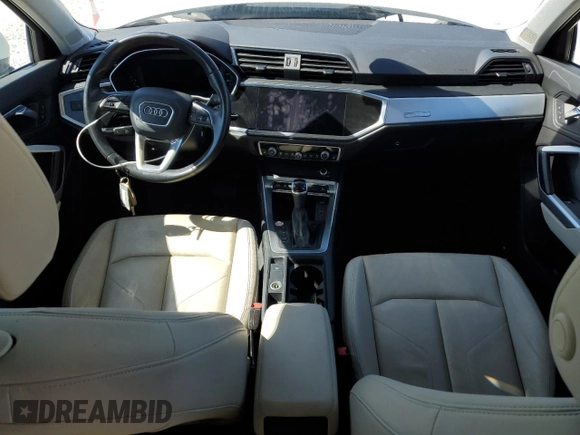 2020 Audi Q3 Premium with VIN WA1AECF38L1052445, listed as a Copart auction lot 51670093 with 61,245 mi miles. Bid and sale history available at carsss.com. Image 8.