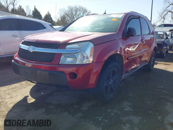 2005 Chevrolet Equinox LT with VIN 2CNDL73F156203779, listed as a IAAI auction lot 41765059 with 207,951 mi miles. Bid and sale history available at carsss.com. Image 2.