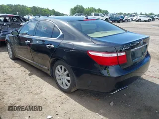 2009 Lexus LS 460 with VIN JTHCL46F195002037, listed as a IAAI auction lot 42331071 with 141,943 mi miles and . Bid and sale history available at DreamBid. Image 3.