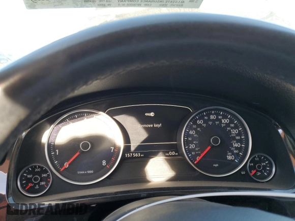 2016 Volkswagen Touareg Sport with VIN WVGEF9BP9GD010964, listed as a Copart auction lot 85800844 with 157,563 mi miles and Salvage Title. Bid and sale history available at DreamBid. Image 9.