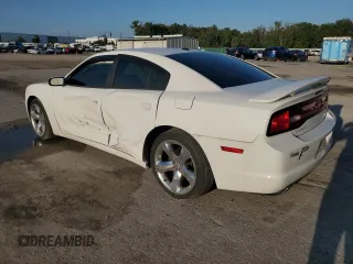 2013 Dodge Charger SXT with VIN 2C3CDXHG4DH709127, listed as a Copart auction lot 73497904 with 61,866 mi miles and Salvage Title. Bid and sale history available at carsss.com. Image 2.