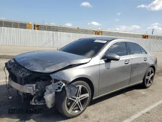 2019 Mercedes-Benz A 220 with VIN WDD3G4EB9KW025155, listed as a Copart auction lot 51772315 with 46,401 mi miles and Salvage Title. Bid and sale history available at DreamBid. Image 1.