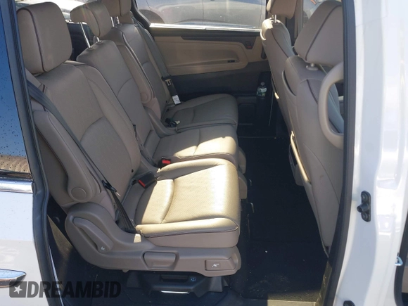 2024 Honda Odyssey Elite with VIN 5FNRL6H90RB028139, listed as a IAAI auction lot 41666330 with 8,516 mi miles and . Bid and sale history available at DreamBid. Image 8.