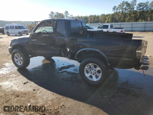 1999 Toyota Tacoma PreRunner with VIN 4TASM92N4XZ455249, listed as a Copart auction lot 81977544 with 210,477 mi miles and Non repairable. Bid and sale history available at DreamBid. Image 2.